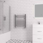 Alt Tag Template: Buy Eastbrook Biava Multirail Steel Chrome Curved Heated Towel Rail 688mm H x 600mm W Dual Fuel - Thermostatic by Eastbrook for only £374.62 in Eastbrook Co., Dual Fuel Thermostatic Towel Rails at Main Website Store, Main Website. Shop Now