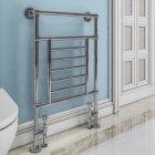 Alt Tag Template: Buy Eastbrook Sherbourne Chrome Traditional Heated Towel Rail 960mm H x 600mm W Electric Only - Standard by Eastbrook for only £460.61 in Traditional Radiators, Eastbrook Co., Electric Standard Designer Towel Rails at Main Website Store, Main Website. Shop Now