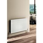 Alt Tag Template: Buy Reina Flat Steel White Horizontal Designer Radiator 600mm H x 440mm W Single Panel Dual Fuel - Standard by Reina for only £194.90 in Reina, Reina Designer Radiators, Dual Fuel Standard Horizontal Radiators at Main Website Store, Main Website. Shop Now