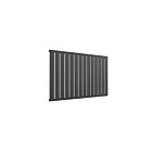 Alt Tag Template: Buy Reina Flat Steel Anthracite Horizontal Designer Radiator 600mm H x 1032mm W Single Panel Electric Only - Standard by Reina for only £276.39 in Reina Designer Radiators, Electric Standard Radiators Horizontal at Main Website Store, Main Website. Shop Now