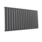 Alt Tag Template: Buy Reina Flat Steel Anthracite Horizontal Designer Radiator 600mm H x 1254mm W Single Panel Central Heating by Reina for only £244.03 in Radiators, Reina, Designer Radiators, Horizontal Designer Radiators, Reina Designer Radiators, Anthracite Horizontal Designer Radiators at Main Website Store, Main Website. Shop Now
