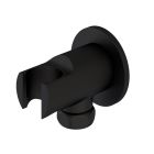 Alt Tag Template: Buy Eastbrook 60.1018 Modern Round Wall Elbow And Shower Handset Holder, Matt Black by Eastbrook for only £24.00 in Showers, Eastbrook Co., Shower Accessories, Eastbrook Co. Access Mobility Bathrooms & Accessories at Main Website Store, Main Website. Shop Now