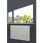 Alt Tag Template: Buy MaxtherM Eliptical Tube Double Panel Horizontal Designer Radiator 600mm High x 584mm Wide, White - 2372 BTU's by Maxtherm for only £258.65 in SALE, MaxtherM, Maxtherm Designer Radiators at Main Website Store, Main Website. Shop Now
