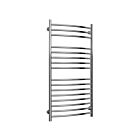 Alt Tag Template: Buy Reina Eos Polished Curved Stainless Steel Heated Towel Rail 1200mm H x 600mm W Central Heating by Reina for only £290.16 in Autumn Sale, January Sale at Main Website Store, Main Website. Shop Now