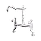Alt Tag Template: Buy Reginox UTICA CH Two Handles Single Head 360 Degree Rotating Sink Tap Chrome by Reginox for only £91.54 in Taps & Wastes, Reginox, Reginox Kitchen Taps at Main Website Store, Main Website. Shop Now