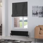 Alt Tag Template: Buy Eastbrook Rivassa 2 Column Horizontal Radiator Matt Black 300mm H x 1148mm W, Electric Only - Thermostatic by Eastbrook for only £575.20 in Radiators, Shop By Brand, Column Radiators, Eastbrook Co., Electric Radiators, View All Radiators, Eastbrook Co. Radiators, Horizontal Column Radiators, Electric Thermostatic Radiators, Electric Thermostatic Horizontal Radiators at Main Website Store, Main Website. Shop Now