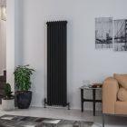 Alt Tag Template: Buy Eastbrook Rivassa 2 Column Vertical Radiator Matt Black 1800mm H x 473mm W, Dual Fuel - Thermostatic by Eastbrook for only £642.42 in Radiators, Shop By Brand, Column Radiators, Dual Fuel Radiators, View All Radiators, Eastbrook Co., Vertical Column Radiators, Eastbrook Co. Radiators, Dual Fuel Thermostatic Radiators, Dual Fuel Thermostatic Vertical Radiators at Main Website Store, Main Website. Shop Now