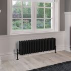 Alt Tag Template: Buy Eastbrook Rivassa 4 Column Matt Black Horizontal Radiator 300mm H x 1010mm W, Central Heating by Eastbrook for only £545.62 in Shop By Brand, Radiators, View All Radiators, Eastbrook Co., Column Radiators, Eastbrook Co. Radiators, Horizontal Column Radiators at Main Website Store, Main Website. Shop Now