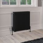 Alt Tag Template: Buy Eastbrook Rivassa 4 Column Matt Black Horizontal Radiator 600mm H x 605mm W, Electric Only - Thermostatic by Eastbrook for only £580.34 in Radiators, Shop By Brand, Column Radiators, Eastbrook Co., Electric Radiators, View All Radiators, Eastbrook Co. Radiators, Horizontal Column Radiators, Electric Thermostatic Radiators, Electric Thermostatic Horizontal Radiators at Main Website Store, Main Website. Shop Now