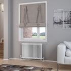 Alt Tag Template: Buy Eastbrook Rivassa Steel White 2 Column Horizontal Radiator 600mm H x 833mm W Dual Fuel - Thermostatic by Eastbrook for only £575.78 in Eastbrook Co., Dual Fuel Thermostatic Horizontal Radiators at Main Website Store, Main Website. Shop Now