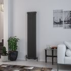 Alt Tag Template: Buy Eastbrook Rivassa Steel Matt Anthracite 2 Column Radiator 1800mm H x 383mm W Central Heating by Eastbrook for only £387.39 in Radiators, Eastbrook Co., Column Radiators, 3000 to 3500 BTUs Radiators at Main Website Store, Main Website. Shop Now
