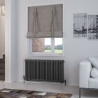 Alt Tag Template: Buy Eastbrook Rivassa Steel Matt Anthracite 2 Column Horizontal Radiator 600mm H x 1148mm W Electric Only - Standard by Eastbrook for only £667.20 in Eastbrook Co., Electric Standard Radiators Horizontal at Main Website Store, Main Website. Shop Now
