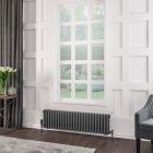 Alt Tag Template: Buy Eastbrook Rivassa Steel Matt Anthracite 3 Column Horizontal Radiator 300mm H x 1148mm W Electric Only - Thermostatic by Eastbrook for only £601.18 in Eastbrook Co., Electric Thermostatic Horizontal Radiators at Main Website Store, Main Website. Shop Now