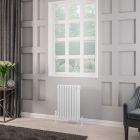 Alt Tag Template: Buy Eastbrook Rivassa 3 column radiator 600mm H x 428mm W White - Electric Only Standard by Eastbrook for only £364.50 in Eastbrook Co., Electric Standard Radiators Horizontal at Main Website Store, Main Website. Shop Now
