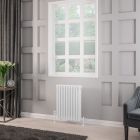 Alt Tag Template: Buy Eastbrook Rivassa 3 column radiator 600mm H x 473mm W White - Central Heating by Eastbrook for only £305.62 in Radiators, View All Radiators, Eastbrook Co., Column Radiators, Eastbrook Co. Radiators, White Horizontal Column Radiators at Main Website Store, Main Website. Shop Now