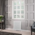 Alt Tag Template: Buy Eastbrook Rivassa 3 column radiator 600mm H x 563mm W White - Central Heating by Eastbrook for only £326.46 in Radiators, View All Radiators, Eastbrook Co., Column Radiators, Eastbrook Co. Radiators, White Horizontal Column Radiators at Main Website Store, Main Website. Shop Now