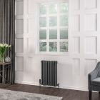 Alt Tag Template: Buy Eastbrook Rivassa 3 column radiator 600mm x 428mm Matt Anthracite - Central Heating by Eastbrook for only £268.22 in Radiators, View All Radiators, Eastbrook Co., Column Radiators, Eastbrook Co. Radiators, Anthracite Horizontal Column Radiators at Main Website Store, Main Website. Shop Now
