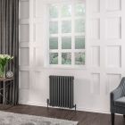 Alt Tag Template: Buy Eastbrook Rivassa 3 column radiator 600mm H x 518mm W Matt Anthracite - Central Heating by Eastbrook for only £313.02 in Radiators, View All Radiators, Eastbrook Co., Column Radiators, Eastbrook Co. Radiators, Anthracite Horizontal Column Radiators at Main Website Store, Main Website. Shop Now