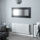 Alt Tag Template: Buy Eastbrook Tunstall White Mild Steel Horizontal Designer Radiator 600mm H x 1179mm W Central Heating by Eastbrook for only £291.78 in Radiators, Eastbrook Co., Designer Radiators, Horizontal Designer Radiators, 2500 to 3000 BTUs Radiators at Main Website Store, Main Website. Shop Now
