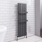 Alt Tag Template: Buy Eastbrook Fairford Vertical Aluminium Radiator 1200mm H x 375mm W Matt Anthracite - Dual Fuel Standard by Eastbrook for only £509.55 in Radiators, View All Radiators, Eastbrook Co. at Main Website Store, Main Website. Shop Now