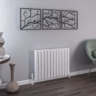 Alt Tag Template: Buy Eastbrook Burford Horizontal Aluminium Radiator 600mm H x 835mm W Matt White - Central Heating by Eastbrook for only £559.68 in Radiators, Aluminium Radiators, View All Radiators, Eastbrook Co., Eastbrook Co. Radiators at Main Website Store, Main Website. Shop Now