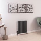 Alt Tag Template: Buy Eastbrook Burford Horizontal Aluminium Radiator 600mm H x 485mm W Matt Anthracite - Central Heating by Eastbrook for only £354.50 in Radiators, Aluminium Radiators, View All Radiators, Eastbrook Co., Eastbrook Co. Radiators at Main Website Store, Main Website. Shop Now