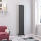 Alt Tag Template: Buy Eastbrook Kelmscott vertical Aluminium Radiator 1800mm H x 275mm W - Matt Anthracite - Central Heating by Eastbrook for only £393.92 in Radiators, Aluminium Radiators, View All Radiators, Eastbrook Co., Eastbrook Co. Radiators at Main Website Store, Main Website. Shop Now