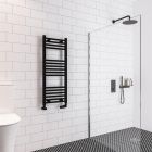 Alt Tag Template: Buy Eastbrook Wingrave Steel Matt Black Straight Heated Towel Rail 1000mm H x 400mm W Central Heating by Eastbrook for only £102.51 in Towel Rails, Eastbrook Co., Heated Towel Rails Ladder Style, Eastbrook Co. Heated Towel Rails, Black Ladder Heated Towel Rails at Main Website Store, Main Website. Shop Now