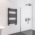 Alt Tag Template: Buy Eastbrook Wingrave Steel Matt Black Straight Heated Towel Rail 1000mm H x 600mm W Central Heating by Eastbrook for only £106.43 in Towel Rails, Eastbrook Co., Heated Towel Rails Ladder Style, Eastbrook Co. Heated Towel Rails, Black Ladder Heated Towel Rails at Main Website Store, Main Website. Shop Now