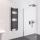 Alt Tag Template: Buy Eastbrook Wingrave Steel Matt Black Straight Heated Towel Rail 1200mm H x 400mm W Central Heating by Eastbrook for only £114.03 in Towel Rails, Eastbrook Co., Heated Towel Rails Ladder Style, Eastbrook Co. Heated Towel Rails, Black Ladder Heated Towel Rails at Main Website Store, Main Website. Shop Now