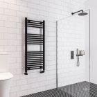 Alt Tag Template: Buy Eastbrook Wingrave Steel Matt Black Straight Heated Towel Rail 1200mm H x 500mm W Central Heating by Eastbrook for only £117.87 in Towel Rails, Eastbrook Co., Heated Towel Rails Ladder Style, Eastbrook Co. Heated Towel Rails, Black Ladder Heated Towel Rails at Main Website Store, Main Website. Shop Now