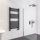 Alt Tag Template: Buy Eastbrook Wingrave Steel Matt Black Straight Heated Towel Rail 1200mm H x 600mm W Electric Only - Thermostatic by Eastbrook for only £216.29 in Towel Rails, Electric Thermostatic Towel Rails, Eastbrook Co., Heated Towel Rails Ladder Style, Electric Thermostatic Towel Rails Vertical, Eastbrook Co. Heated Towel Rails, Black Ladder Heated Towel Rails at Main Website Store, Main Website. Shop Now