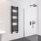Alt Tag Template: Buy Eastbrook Wingrave Steel Matt Black Straight Heated Towel Rail 1400mm H x 400mm W Central Heating by Eastbrook for only £116.29 in Towel Rails, Eastbrook Co., Heated Towel Rails Ladder Style, Eastbrook Co. Heated Towel Rails, Black Ladder Heated Towel Rails at Main Website Store, Main Website. Shop Now