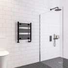 Alt Tag Template: Buy Eastbrook Wingrave Steel Matt Black Straight Heated Towel Rail 600mm H x 500mm W Dual Fuel - Standard by Eastbrook for only £202.24 in Towel Rails, Eastbrook Co., Heated Towel Rails Ladder Style, Dual Fuel Standard Towel Rails, Eastbrook Co. Heated Towel Rails, Black Ladder Heated Towel Rails at Main Website Store, Main Website. Shop Now