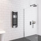 Alt Tag Template: Buy Eastbrook Wingrave Steel Matt Black Straight Heated Towel Rail 800mm H x 300mm W Central Heating by Eastbrook for only £77.76 in Towel Rails, Eastbrook Co., Heated Towel Rails Ladder Style, Eastbrook Co. Heated Towel Rails, Black Ladder Heated Towel Rails at Main Website Store, Main Website. Shop Now
