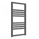 Alt Tag Template: Buy Reina Bolca Aluminium Designer Heated Towel Rail 1200mm H x 485mm W Anthracite Electric Only - Thermostatic by Reina for only £449.68 in Reina, Electric Thermostatic Towel Rails Vertical at Main Website Store, Main Website. Shop Now
