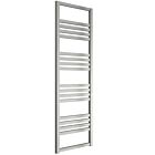 Alt Tag Template: Buy Reina Bolca Aluminium Designer Heated Towel Rail 1530mm H x 485mm W White Electric Only - Thermostatic by Reina for only £538.96 in Reina, Electric Thermostatic Towel Rails Vertical at Main Website Store, Main Website. Shop Now