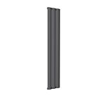 Alt Tag Template: Buy Reina Belva Aluminium Anthracite Single Panel Vertical Designer Radiator 1800mm H x 308mm W - Central Heating by Reina for only £267.84 in Shop By Brand, Radiators, Aluminium Radiators, View All Radiators, Reina at Main Website Store, Main Website. Shop Now