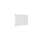 Alt Tag Template: Buy Reina Casina Aluminium White Single Panel Horizontal Designer Radiator 600mm H x 850mm W - Electric Only - Standard by Reina for only £386.94 in Reina, Electric Standard Radiators Horizontal at Main Website Store, Main Website. Shop Now