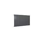 Alt Tag Template: Buy Reina Casina Aluminium Anthracite Single Panel Horizontal Designer Radiator 600mm H x 1040mm W - Electric Only - Thermostatic by Reina for only £479.44 in Reina, Electric Thermostatic Horizontal Radiators at Main Website Store, Main Website. Shop Now