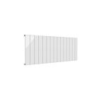Alt Tag Template: Buy Reina Casina Aluminium White Single Panel Horizontal Designer Radiator 600mm H x 1420mm W - Electric Only - Standard by Reina for only £571.46 in Shop By Brand, Radiators, Electric Radiators, Reina, Electric Standard Radiators, Electric Standard Radiators Horizontal at Main Website Store, Main Website. Shop Now
