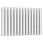 Alt Tag Template: Buy Reina Neval Aluminium Double Panel Horizontal Radiator 600mm H x 817mm W White Dual Fuel Thermostatic by Reina for only £670.56 in Radiators, Dual Fuel Radiators, View All Radiators, Reina, Dual Fuel Thermostatic Radiators, Reina Designer Radiators, Dual Fuel Thermostatic Horizontal Radiators at Main Website Store, Main Website. Shop Now