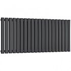 Alt Tag Template: Buy Reina Neval Aluminium Double Panel Horizontal Radiator 600mm H x 1171mm W Anthracite Electric Only Standard by Reina for only £836.32 in Reina, Reina Designer Radiators, Electric Standard Radiators Horizontal at Main Website Store, Main Website. Shop Now