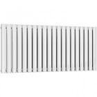 Alt Tag Template: Buy Reina Neval Aluminium Double Panel Horizontal Radiator 600mm H x 1171mm W White Dual Fuel Standard by Reina for only £856.32 in Reina, Reina Designer Radiators, Dual Fuel Standard Horizontal Radiators at Main Website Store, Main Website. Shop Now