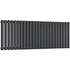 Alt Tag Template: Buy Reina Neval Aluminium Double Panel Horizontal Radiator 600mm H x 1407mm W Anthracite Dual Fuel Standard by Reina for only £1,005.12 in Reina, Reina Designer Radiators, Dual Fuel Standard Horizontal Radiators at Main Website Store, Main Website. Shop Now