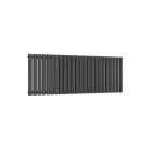 Alt Tag Template: Buy Reina Neval Aluminium Single Panel Horizontal Radiator 600mm H x 1407mm W Anthracite Electric Only Standard by Reina for only £739.60 in Reina, Reina Designer Radiators, Electric Standard Radiators Horizontal at Main Website Store, Main Website. Shop Now