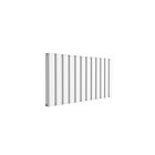 Alt Tag Template: Buy Reina Vicari Aluminium White Double Panel Horizontal Designer Radiator 600mm x 1200mm - Dual Fuel - Thermostatic by Reina for only £707.76 in Shop By Brand, Radiators, Dual Fuel Radiators, Reina, Dual Fuel Thermostatic Radiators, Reina Designer Radiators, Dual Fuel Thermostatic Horizontal Radiators at Main Website Store, Main Website. Shop Now