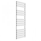 Alt Tag Template: Buy Reina Veroli Aluminium Designer Heated Towel Rail 1550mm H x 480mm W White Dual Fuel Standard by Reina for only £543.84 in Reina, Dual Fuel Standard Towel Rails, Reina Heated Towel Rails at Main Website Store, Main Website. Shop Now