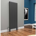Alt Tag Template: Buy TradeRad Premium Anthracite Vertical 3 Column Radiator 1800mm H x 609mm W by TradeRad for only £632.32 in Shop By Brand, Radiators, TradeRad, Column Radiators, TradeRad Radiators, Vertical Column Radiators, TradeRad Premium Vertical Radiators, Anthracite Column Radiators Vertical at Main Website Store, Main Website. Shop Now
