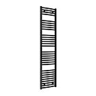 Alt Tag Template: Buy Reina Diva Steel Curved Black Heated Towel Rail 1800mm H x 400mm W Central Heating by Reina for only £115.94 in Reina, 1500 to 2000 BTUs Towel Rails, Black Ladder Heated Towel Rails, Black Curved Heated Towel Rails at Main Website Store, Main Website. Shop Now
